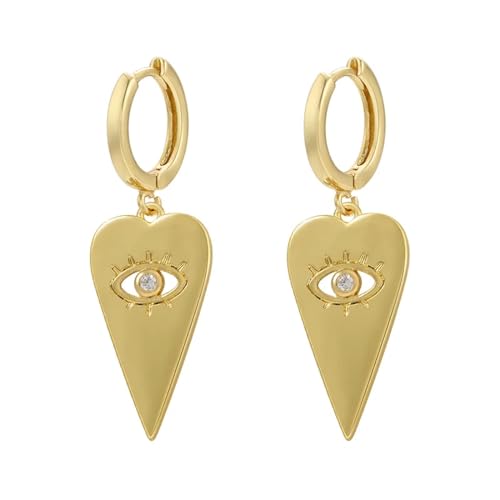 Ohrringe Ohrstecker Damen Schmuck Earrings Wassertropfen Kleine Creolen Ohrringe Frauen Ohrringe Gold von SiVaji