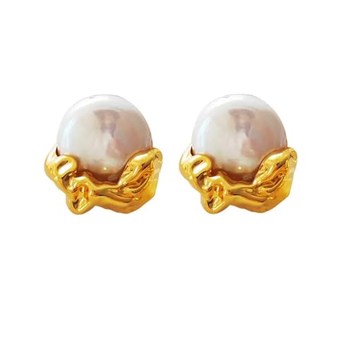 Ohrringe Ohrstecker Damen Schmuck Earrings Weiße Ohrringe Party Hochzeit Vintage Ohrstecker von SiVaji