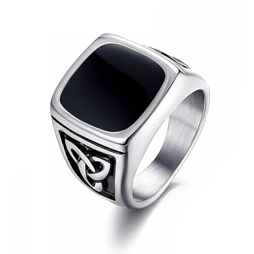 Ring Ringe Damen Bijouterie Herren Vintage Wikinger Siegelringe Für Männer Ringe Hiphop Männer Rock 12 Stylea von SiVaji