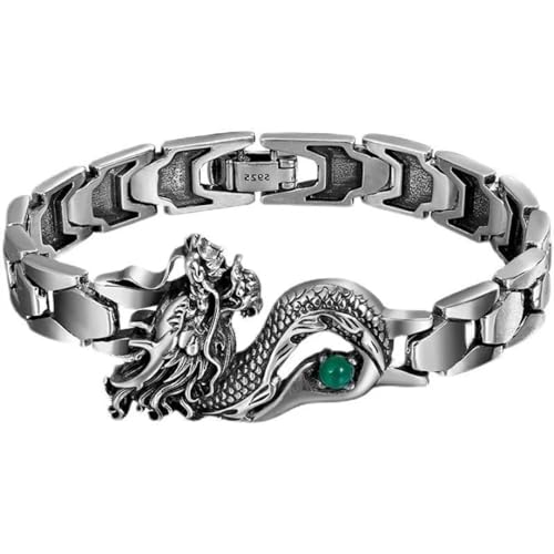 SiVaji Armband Armreif Schmuck Herren Frauen Bracelets Bracelet Jewellery Drachen Totem Armband Männer Armband Hochzeitsfeier Zubehör von SiVaji