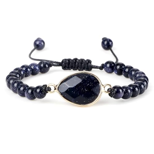 SiVaji Armband Armreif Schmuck Herren Frauen Bracelets Bracelet Jewellery Handgefertigtes Natürliches Malachit-Armband Verstellbares Strang-Armband Yoga-Gebet Frauen Männer Sandstein3 von SiVaji