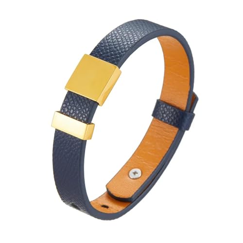 SiVaji Armband Armreif Schmuck Herren Frauen Bracelets Bracelet Jewellery Verstellbare Armbänder Gravur Paar Handschlaufe Party Blau-Gold SiVaji Armband Armreif Schmuck Herren Frauen Bracelets Bracelet Jewellery Verstellbare Armbänder Gravur Paar Handschlaufe Party Blau-Gold von SiVaji