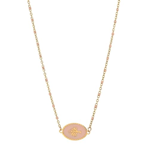 SiVaji Halskette Ketten Schmuck Herren Frauen Anhänger Necklace Anhänger Halskette Für Damen Hochzeit Xn123-Pink von SiVaji