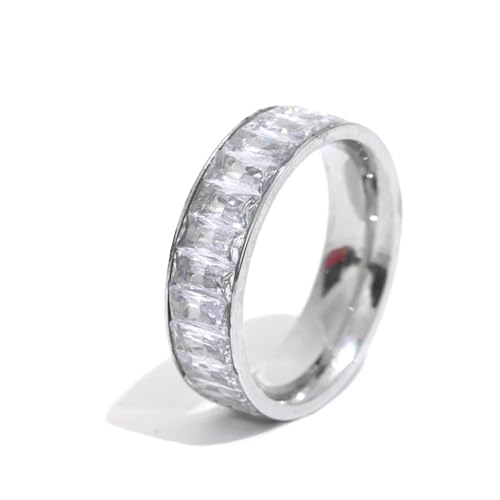 SiVaji Ring Ringe Damen Bijouterie Herren Bunte Hochzeitsfeier Mit Mehreren Ringen 7 Yh160Ap-Weiß von SiVaji