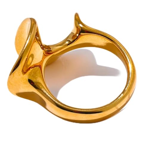 SiVaji Ring Ringe Damen Bijouterie Herren Unregelmäßiges Geometrisches Ringfingerzubehör 7 Yh2883Agalt von SiVaji