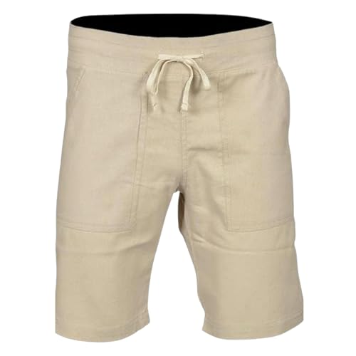 SiXsigma Sports Damen-Shorts, Baumwolle, Freizeitkleidung, Damen-Kleidung, schnell trocknend, Sommer-Shorts für Strand, Sommerkleidung für Damen, stone, 40 von SiXsigma Sports