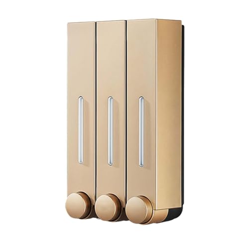SiaBiced Wandmontierter Spender für Flüssigseife, Nachfüllbar, Ideal für Küche Und Bad, DREI Köpfe SiaBiced Wandmontierter Spender für Flüssigseife, Nachfüllbar, Ideal für Küche Und Bad, DREI Köpfe von SiaBiced