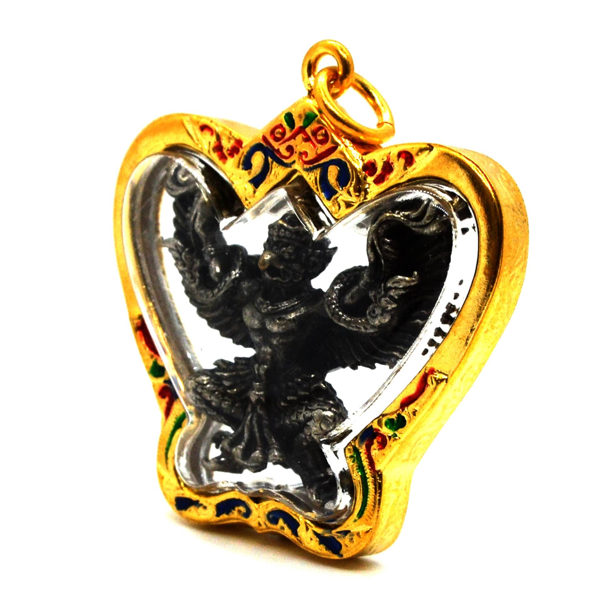 Thai Macht Schmuck Garuda Amulette Magie Adler Phaya Krut Amulett Talisman Erfolgreiche Anhänger von SiamParadiseBazaar