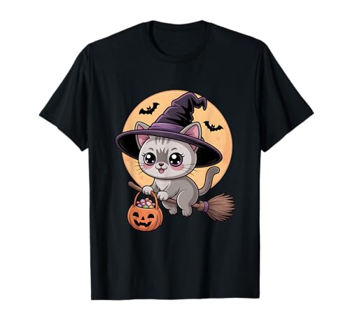 Siamkatze Hexenhut Kürbis Halloween Kostüm Herren Damen T-Shirt von Siamese Cat Lover Halloween Party Wear