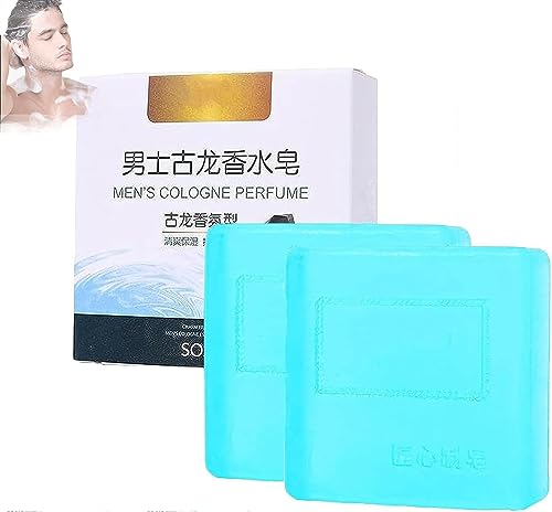 Biancat SuaveSplash Men's Essence Cologne Bar, Men's Cologne Perfume Soap, Natural Exfoliating Soap Bars, Mens Soap For Men To Attract Women, Men's Cologne Soap with Long Lasting Fragrance (2pcs) von Siapodan