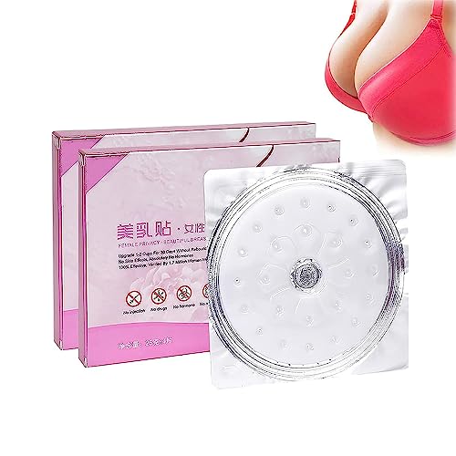 Breast Enhancement Upright Lifter Enlarger Patch, Beauty Breast Enhancement Patch, Enlargement Collagen Patch, Collagen Breast Lift Firm Mask, Breast Enlargement Enhancer Mask, Anti-Sagging (2boxes) von Siapodan