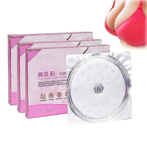 Breast Enhancement Upright Lifter Enlarger Patch, Beauty Breast Enhancement Patch, Enlargement Collagen Patch, Collagen Breast Lift Firm Mask, Breast Enlargement Enhancer Mask, Anti-Sagging (3boxes) von Siapodan