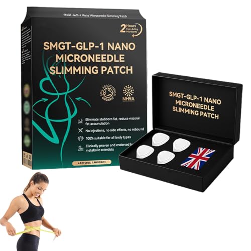 FATONG Smgt-Glp-1 Nano Microneedle Patch, Nano Microneedle Patch, Smgt-Glp-1 𝐍𝐚𝐧𝐨 𝐌𝐢𝐜𝐫𝐨𝐧𝐞𝐞𝐝𝐥𝐞 𝐏𝐚𝐭𝐜𝐡, SMGT-GLP-1 Long-lasting Microneedle patches (1box) von Siapodan
