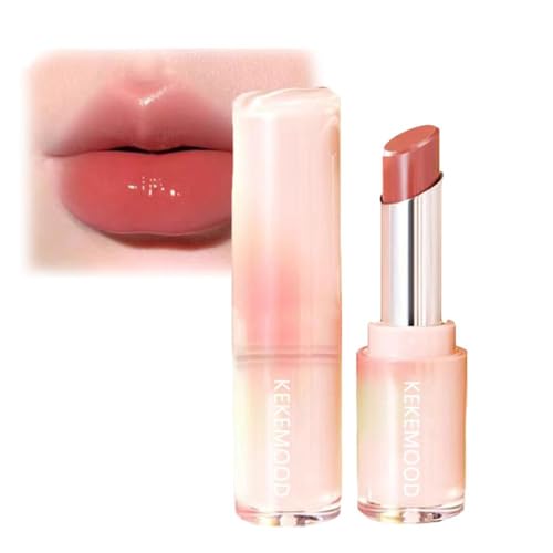 Kekemood Lip-Pop Juicy Lipstick, Kekemood Glass Water Lifter Gloss, Kekemood Long-Lasting Lip Balm and Lip Stain, Hydrating Natural Lip Balm with Moisture Essence (#04) von Siapodan