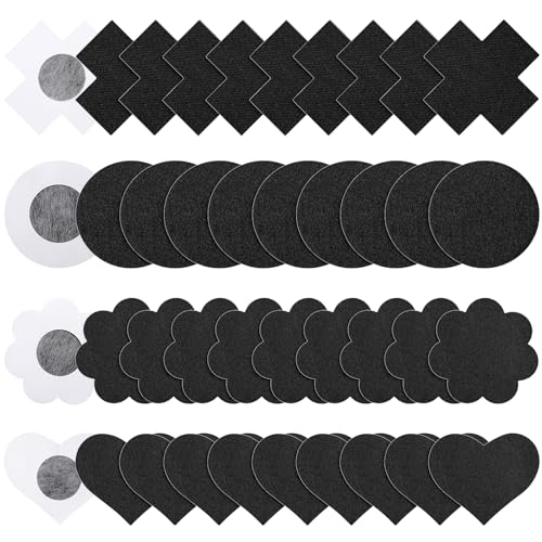 Sibba 20 Stück Nipple Pads Nipple Cover Einweg Brustwarzenabdeckung Nippelpads Tape Brusttape Brust Pads Nippelcover Nippel Cover Brustwarzenabdeckungen Nippelpflaster Nippel Pads Damen Nippelkleber von Sibba