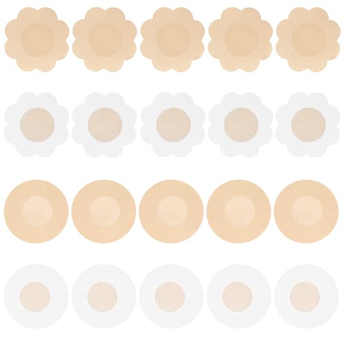 Sibba Bruststraffung Klebe-BH-Einsätze Boob Tape 40 Paar trägerlose BHS Nahtlose Brustwarzenabdeckungen Cakes Body Cover Pasties Passgenaue Bruststraffung Unsichtbare Einlage Brüste (Dark Skin Color) Sibba Bruststraffung Klebe-BH-Einsätze Boob Tape 40 Paar trägerlose BHS Nahtlose Brustwarzenabdeckungen Cakes Body Cover Pasties Passgenaue Bruststraffung Unsichtbare Einlage Brüste (Dark Skin Color) von Sibba
