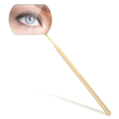 Sibba Falsche Wimpern Verlängerung Spiegel Zubehör Wimpernverlängerung Tech Spiegel Abnehmbar Makeup Inspektion Spiegel Organizer Techs Zubehör Clear View Tools Lashing Decor Training Supply Assistant von Sibba