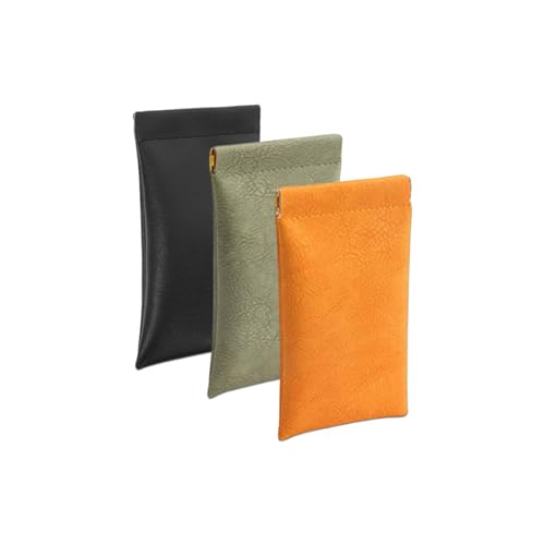 Sicheii Sonnenbrillenetui in 5 Farben, tragbares Brillenetui aus Leder mit Quetschverschluss, PU-Leder-Sonnenbrillen-Hülle für Männer und Frauen, B, 18 x 9cm Sicheii Sonnenbrillenetui in 5 Farben, tragbares Brillenetui aus Leder mit Quetschverschluss, PU-Leder-Sonnenbrillen-Hülle für Männer und Frauen, B, 18 x 9cm von Sicheii
