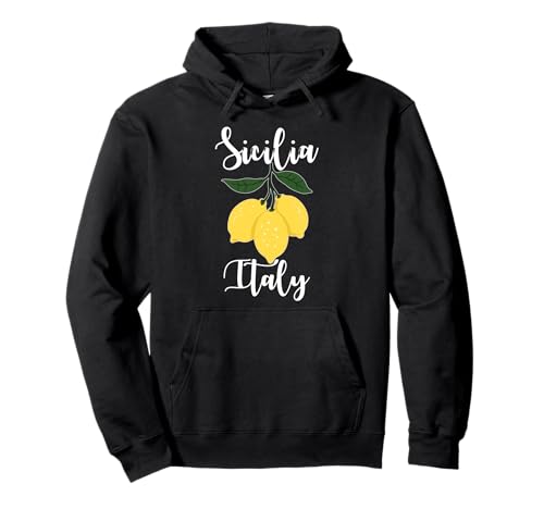 Sicilia Italien Souvenir Sizilianische italienische Erinnerung Männer Frauen Pullover Hoodie von Sicilia Italia souvenir Lemons