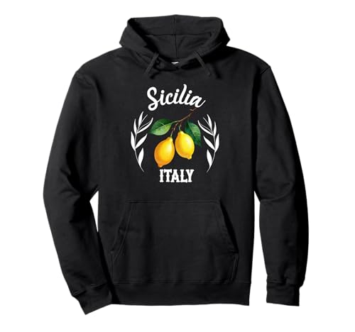 Sicilia Italien Souvenir Sizilianische italienische Erinnerung Männer Frauen Pullover Hoodie von Sicilia Italia souvenir Lemons
