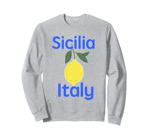 Sicilia Italien Souvenir Sizilianische italienische Erinnerung Männer Frauen Sweatshirt von Sicilia Italia souvenir Lemons