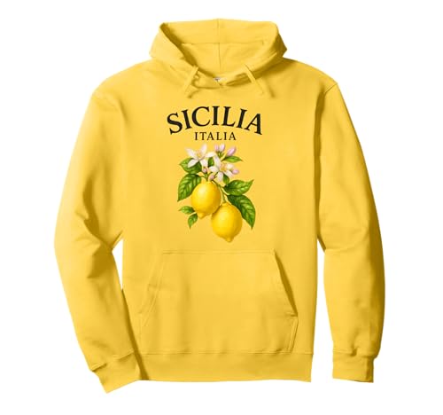 Sicilia Italienisches Souvenir Italien Zitronen Sizilien Herren Damen Kinder Pullover Hoodie Sicilia Italienisches Souvenir Italien Zitronen Sizilien Herren Damen Kinder Pullover Hoodie von Sicily Italian Lemons Souvenirs Vintage Apparel