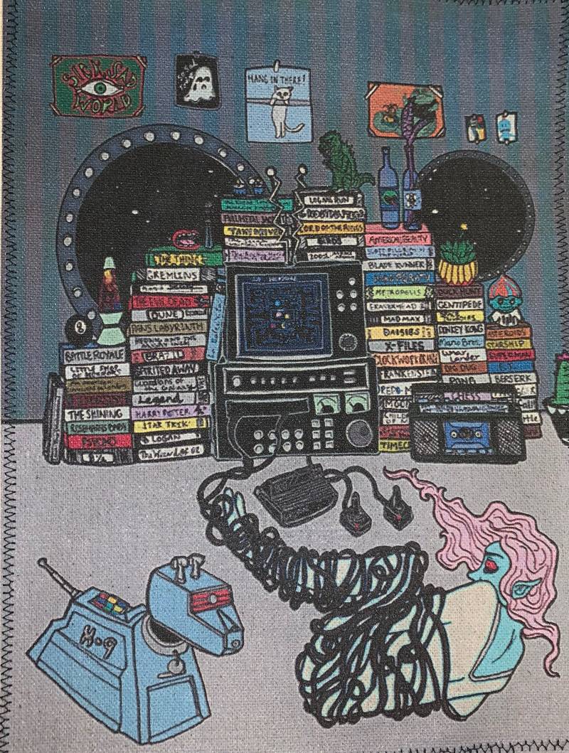 Verstrickt in Vhs Aufnäher von SickSadGirlsShop