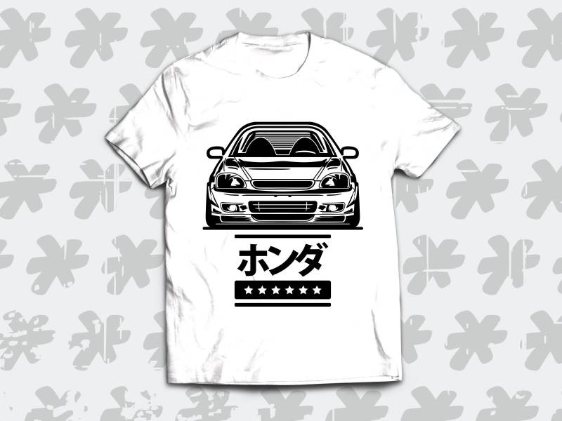 6 Gen T-Shirt Für Civic Ek 6Gen Liebhaber, Besitzer Und Jdm-Fans. Lass Es Krachen 6 Gen T-Shirt Für Civic Ek 6Gen Liebhaber, Besitzer Und Jdm-Fans. Lass Es Krachen von SickTshirts