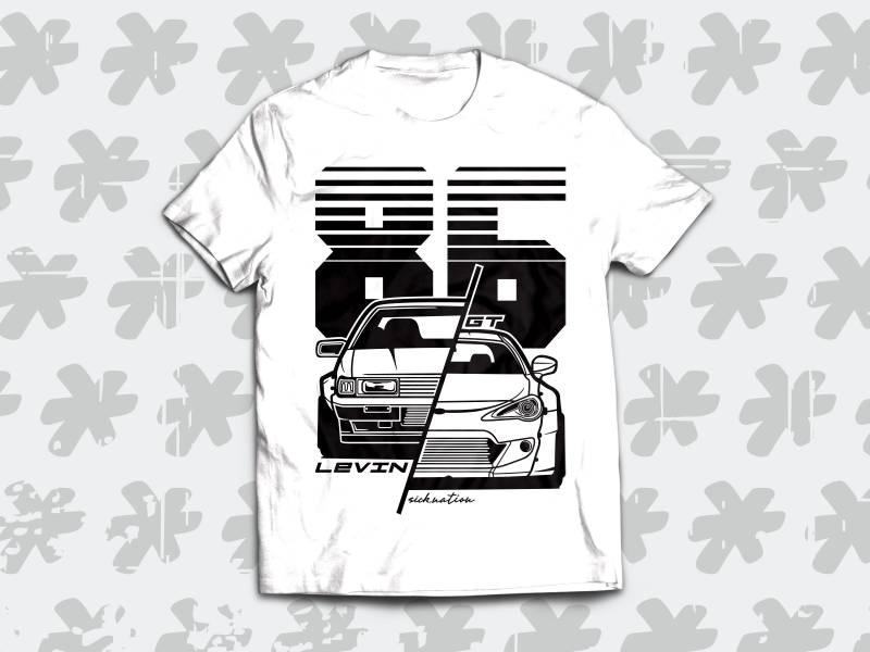 86 Levin/Gt T-Shirt Für Fans Und Autonarren 86 Levin/Gt T-Shirt Für Fans Und Autonarren von SickTshirts