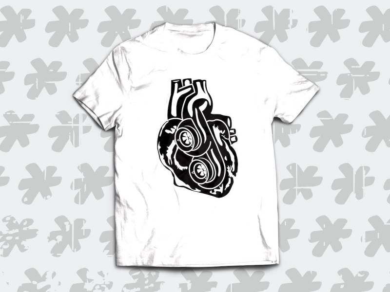 Boosted Herz T-Shirt. Perfektes Automobilgeschenk Für Einen Echten Petrolhead, Der Boost Und Turbos Liebt Boosted Herz T-Shirt. Perfektes Automobilgeschenk Für Einen Echten Petrolhead, Der Boost Und Turbos Liebt von SickTshirts