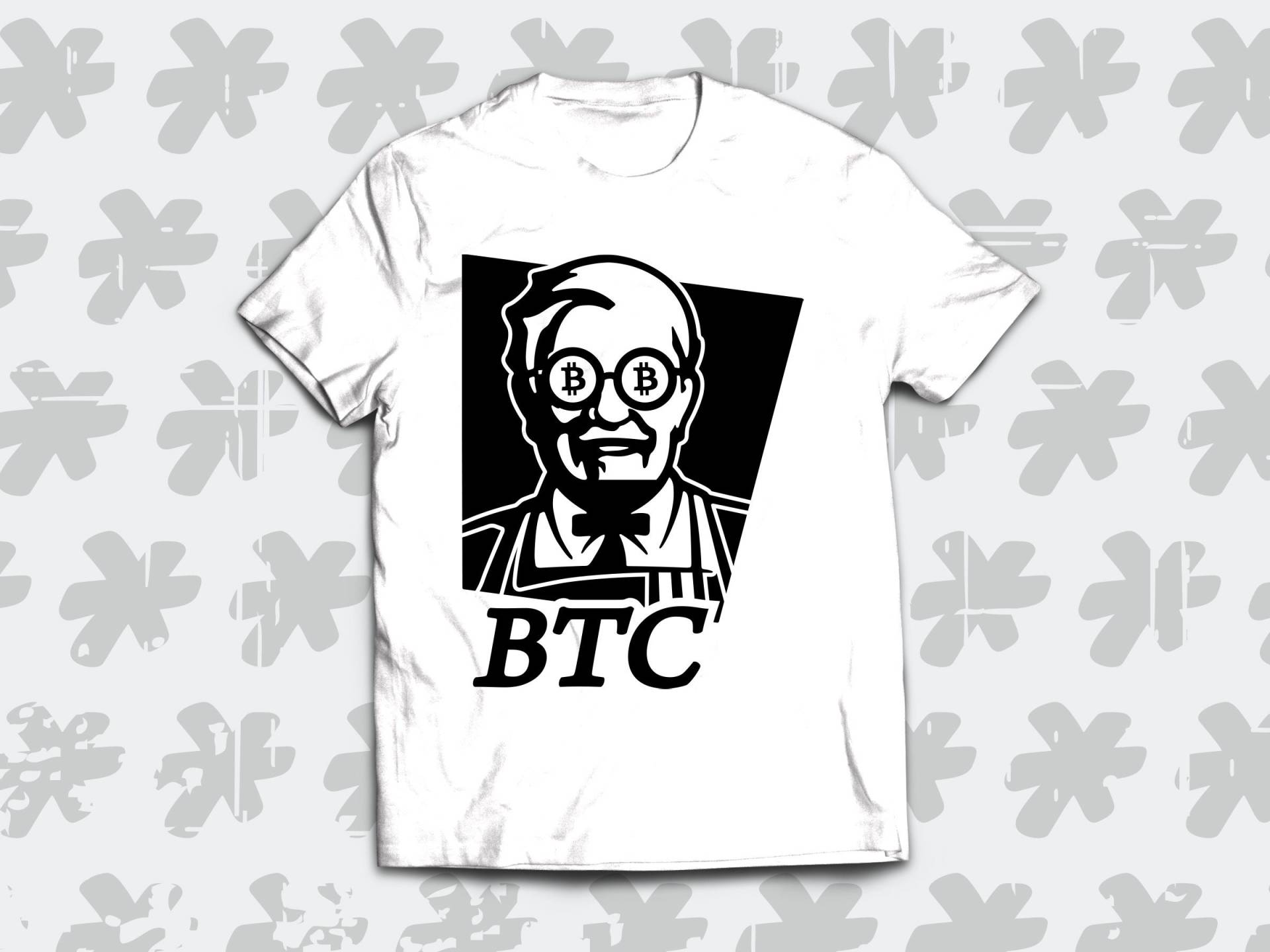Btc - Bitcoin Inspiriertes T-Shirt. Kryptokleidung Für Kryptogeld-Enthusiasten Btc - Bitcoin Inspiriertes T-Shirt. Kryptokleidung Für Kryptogeld-Enthusiasten von SickTshirts