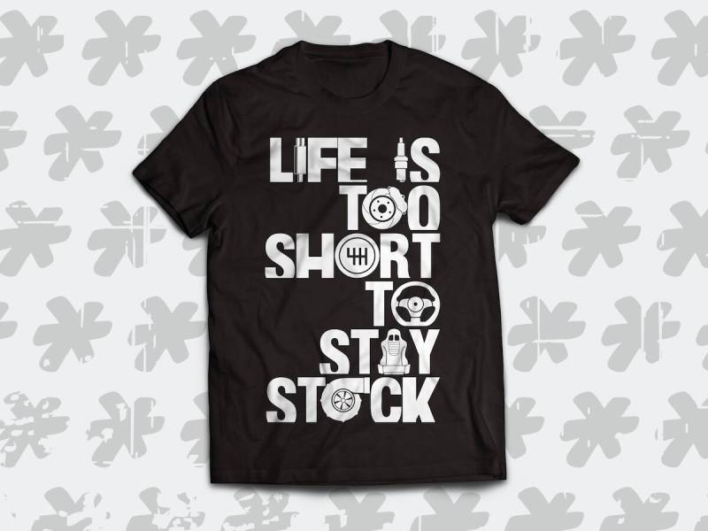 Das Leben Ist Zu Kurz, Um Stock Shirt Für Modifizierte Auto-Enthusiasten Bleiben. Automobiles Geschenk Das Leben Ist Zu Kurz, Um Stock Shirt Für Modifizierte Auto-Enthusiasten Bleiben. Automobiles Geschenk von SickTshirts