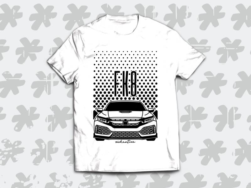 Fk8 Civic Type-R T-Shirt Für Echte Sony Fans Fk8 Civic Type-R T-Shirt Für Echte Sony Fans von SickTshirts