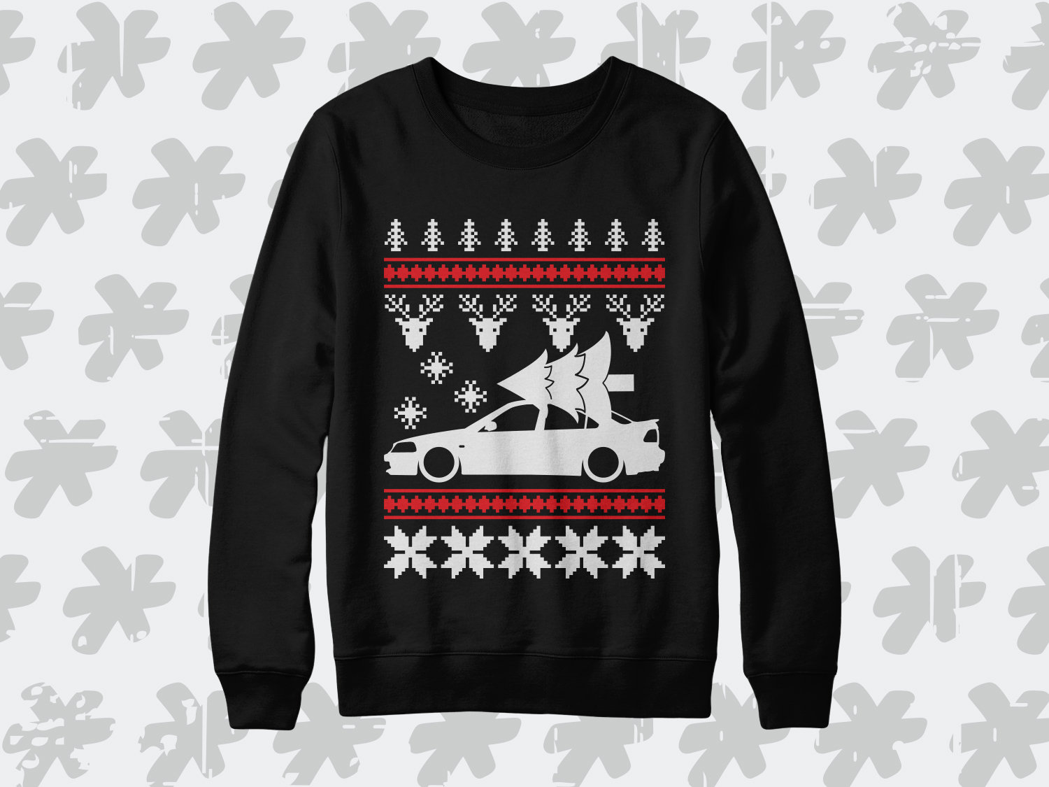 Gebrauchtes Sweatshirt Mit Weihnachten Details. Perfektes Automobilwinterweihnachtsgeschenk Für Diesen Jdm 6 Gen Ferio Besitzer. Vtek Liebe Gebrauchtes Sweatshirt Mit Weihnachten Details. Perfektes Automobilwinterweihnachtsgeschenk Für Diesen Jdm 6 Gen Ferio Besitzer. Vtek Liebe von SickTshirts