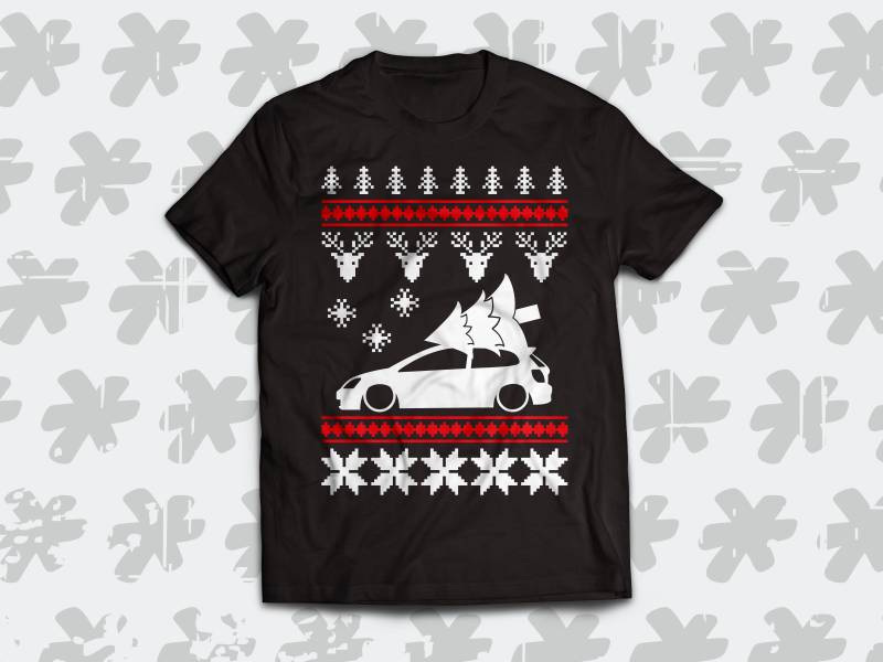 Gebrauchtes Tunika 7Gen Hatch T-Shirt. Perfektes Automobil Winter-Weihnachtsgeschenk Für Si Oder Ep1, Ep2 Ep3 Jdm Vtec Fließheckbesitzer von SickTshirts