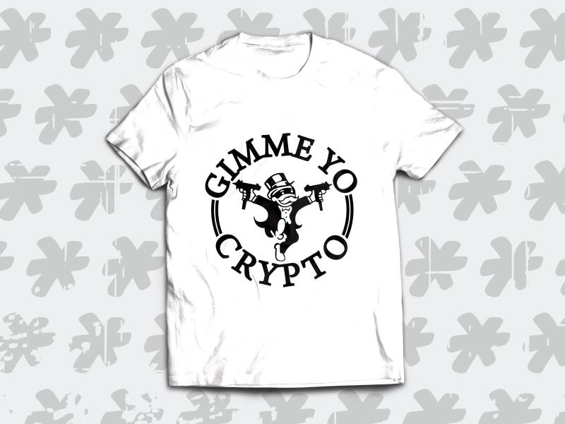 Gimme Yo Copyware - Kryptogeld Inspiriertes T-Shirt von SickTshirts