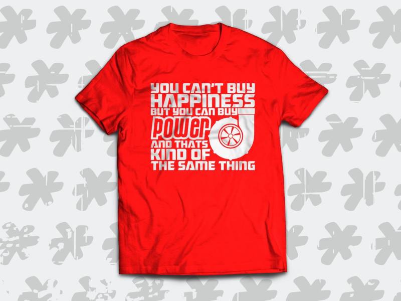 Glück = Power T-Shirt. Perfektes Automobilgeschenk Für Alle Pferdestärken-Fans Und Turbo-Autobegeisterte Glück = Power T-Shirt. Perfektes Automobilgeschenk Für Alle Pferdestärken-Fans Und Turbo-Autobegeisterte von SickTshirts
