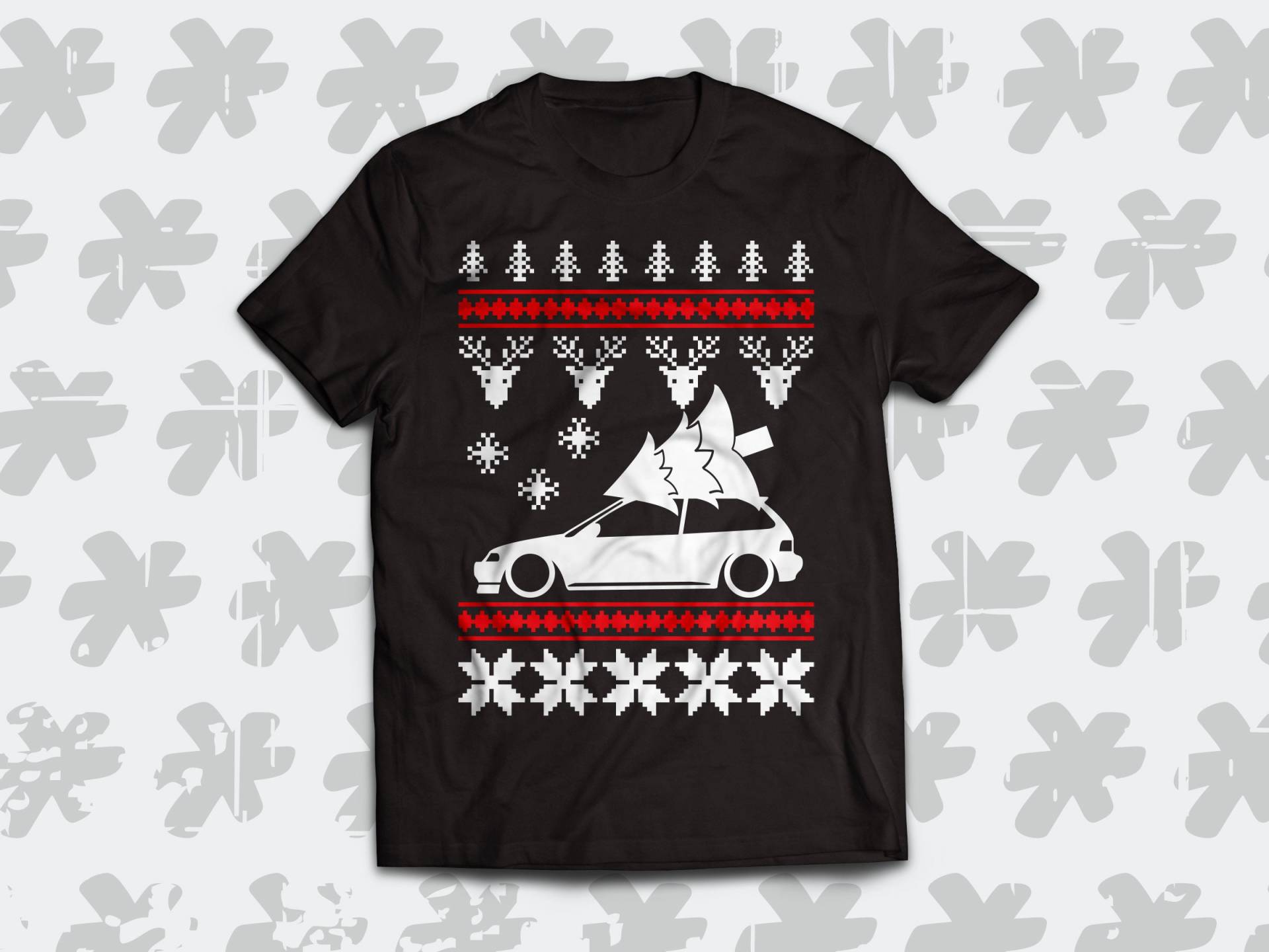 Honda Civic Ef 88-91 Hatch Weihnachts-T-Shirt. Perfektes Winterweihnachtsgeschenk Für 4 Gen Vtec Besitzer Und Jdm Fans Honda Civic Ef 88-91 Hatch Weihnachts-T-Shirt. Perfektes Winterweihnachtsgeschenk Für 4 Gen Vtec Besitzer Und Jdm Fans von SickTshirts