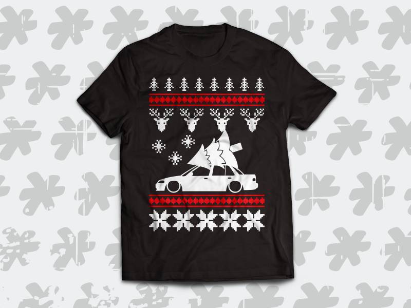 Honda Civic Ef 88-91 Sedan Weihnachts-T-Shirt. Perfektes Winterweihnachtsgeschenk Für 4 Gen Vtec Besitzer Und Jdm Fans Honda Civic Ef 88-91 Sedan Weihnachts-T-Shirt. Perfektes Winterweihnachtsgeschenk Für 4 Gen Vtec Besitzer Und Jdm Fans von SickTshirts