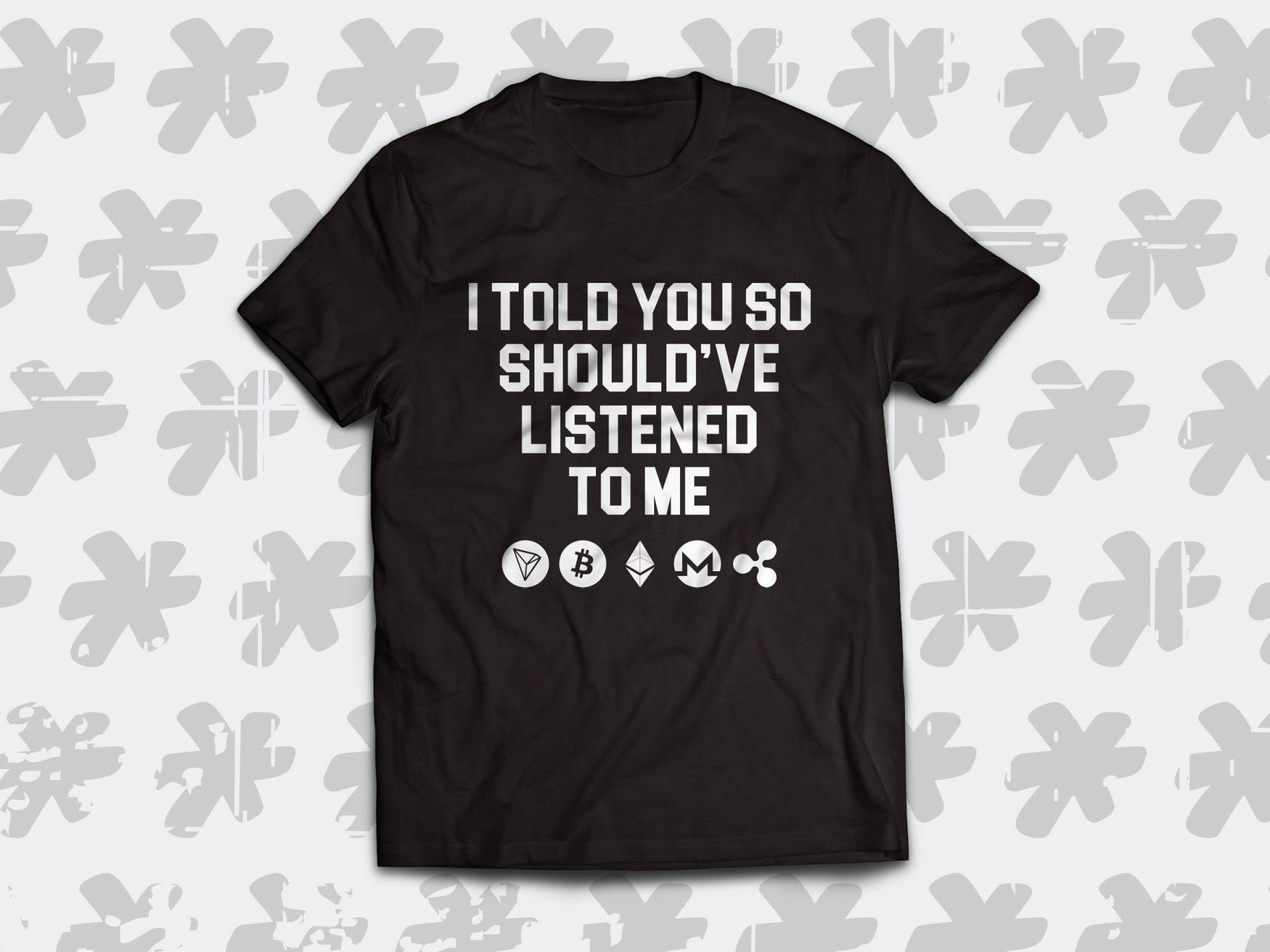 I Told You So - Krypto-Währung Inspiriertes T-Shirt I Told You So - Krypto-Währung Inspiriertes T-Shirt von SickTshirts