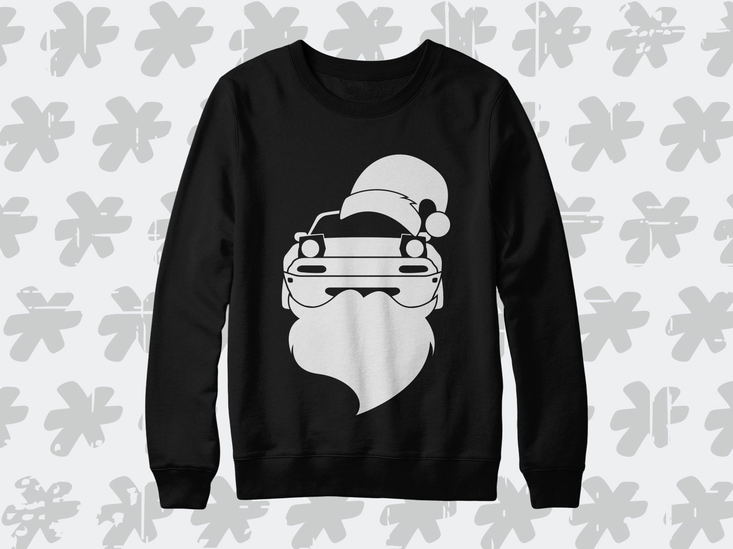 Mazda Mx-5 Miata Na Weihnachten Nikolaus Sweatshirt. Perfektes Winter-Weihnachtsgeschenk Für Einen Miata-Fan Mazda Mx-5 Miata Na Weihnachten Nikolaus Sweatshirt. Perfektes Winter-Weihnachtsgeschenk Für Einen Miata-Fan von SickTshirts