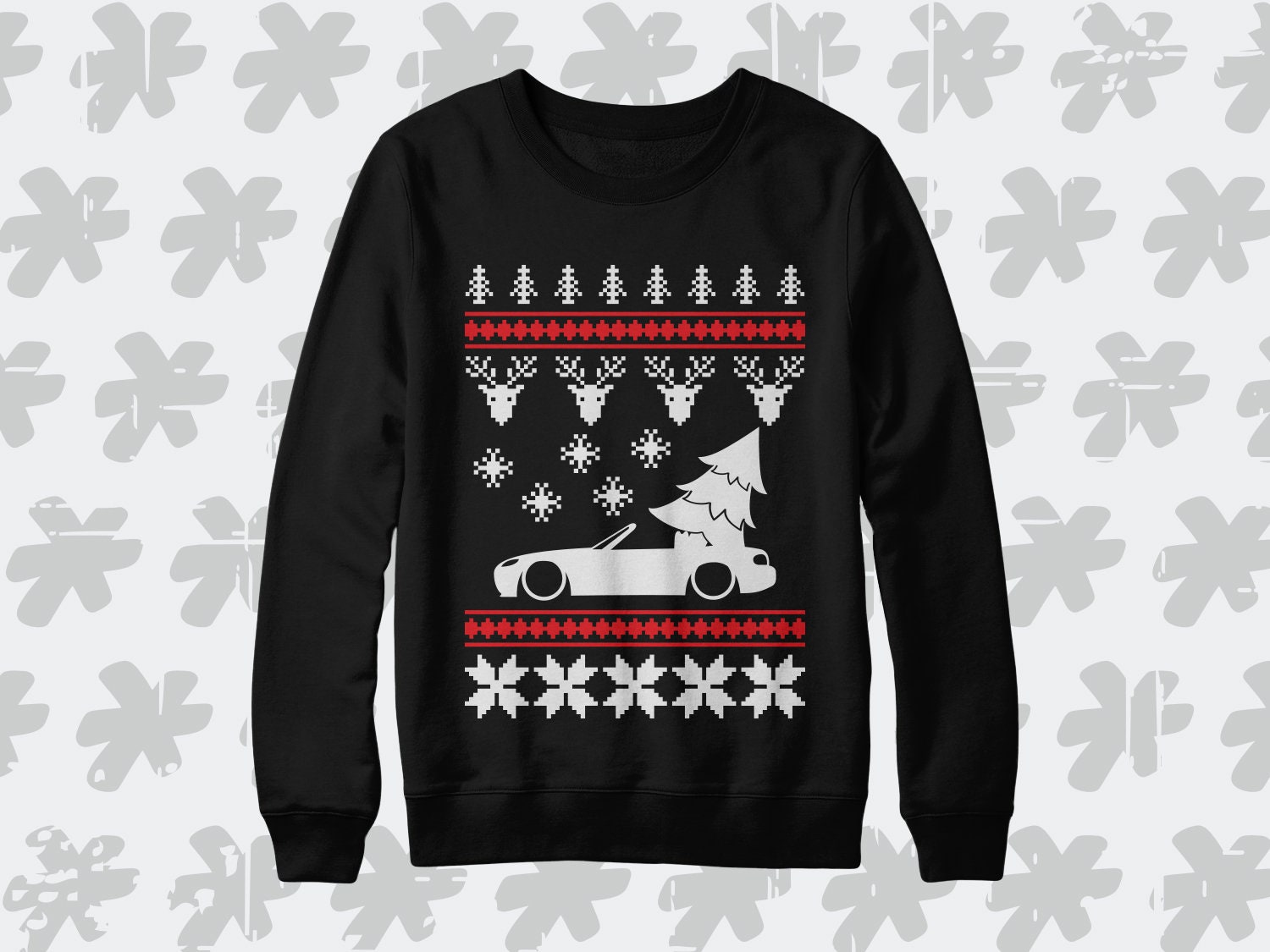 Mazda Mx-5 Miata Öffner 2005-2015 Weihnachten Sweatshirt. Jdm Wandelbares Ferienzeit-Baumschlepper-Shirt Für Dich Mazda Mx-5 Miata Öffner 2005-2015 Weihnachten Sweatshirt. Jdm Wandelbares Ferienzeit-Baumschlepper-Shirt Für Dich von SickTshirts