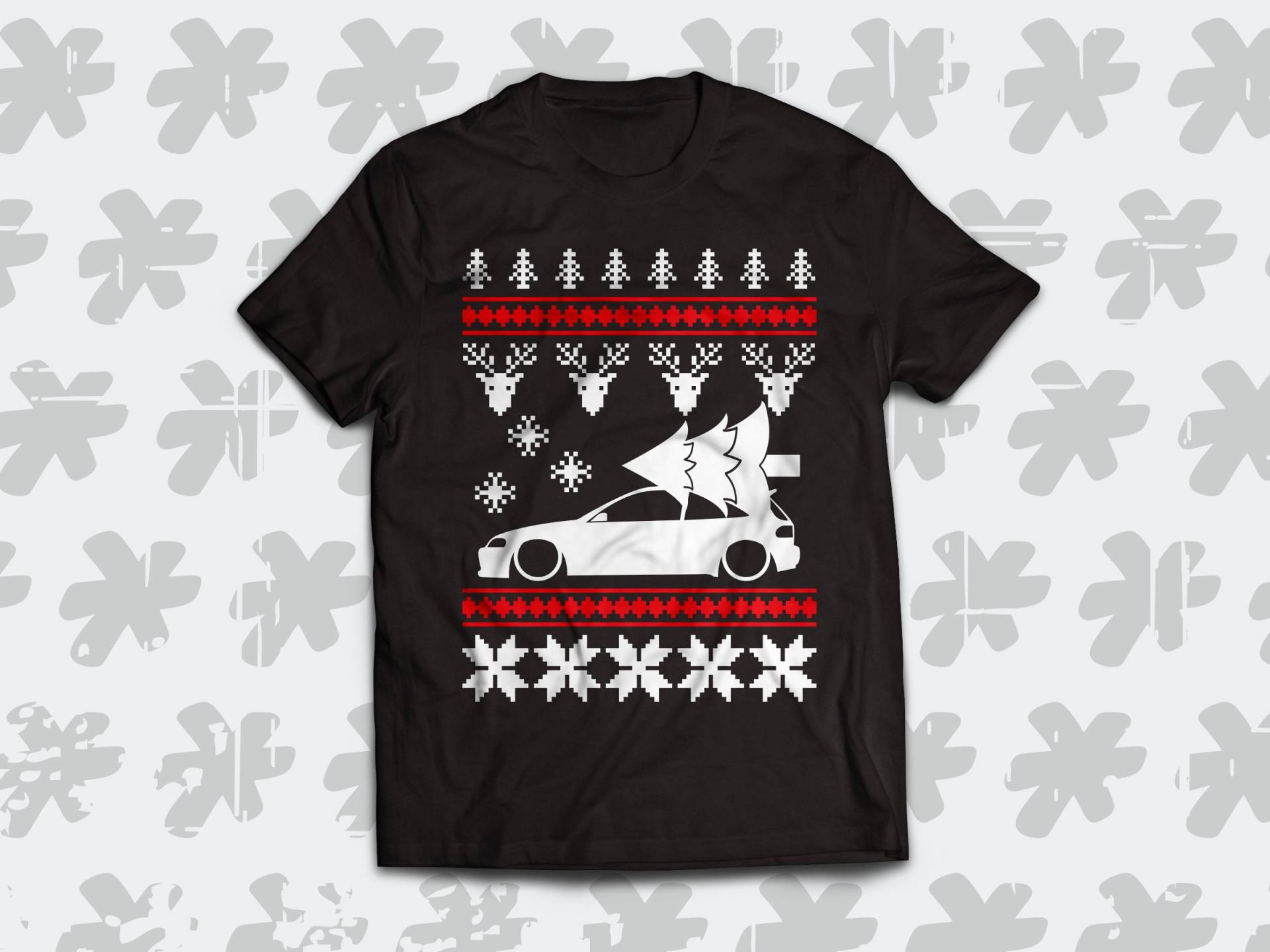 Passendes Tunika Motiv. Perfektes Winter-Weihnachtsgeschenk Für 5 Gen Civic Vtec-Besitzer Und Jdm-Fans Passendes Tunika Motiv. Perfektes Winter-Weihnachtsgeschenk Für 5 Gen Civic Vtec-Besitzer Und Jdm-Fans von SickTshirts