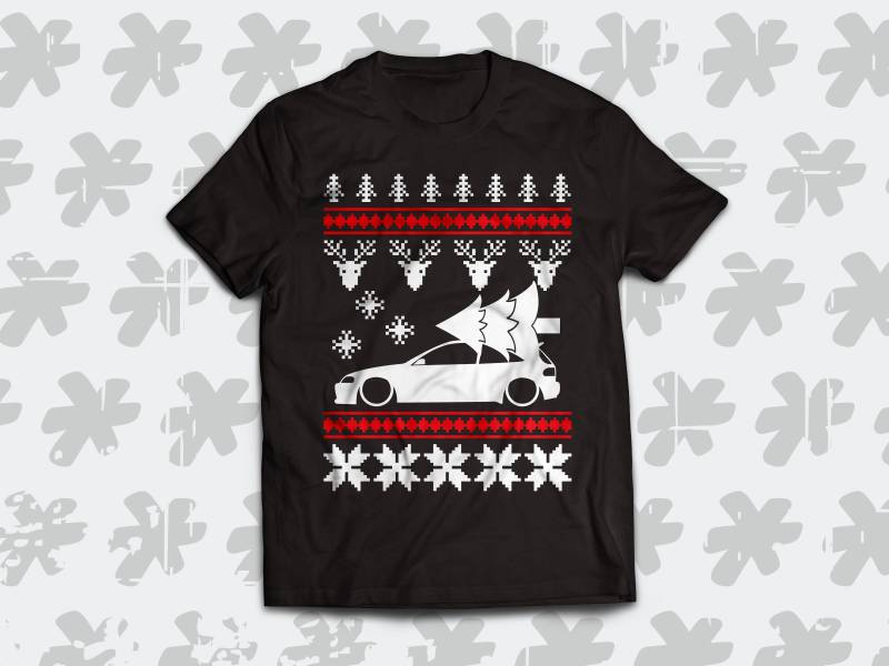 Passendes Tunika Motiv. Perfektes Winter-Weihnachtsgeschenk Für 5 Gen Civic Vtec-Besitzer Und Jdm-Fans Passendes Tunika Motiv. Perfektes Winter-Weihnachtsgeschenk Für 5 Gen Civic Vtec-Besitzer Und Jdm-Fans von SickTshirts