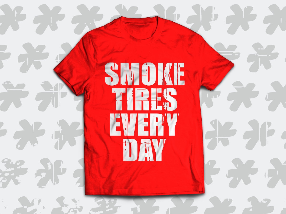 Smoke Reifen Jeden Tag T-Shirt Für Einen Echten Automobil-Fan. Perfektes Geschenk Schrauber, Der Anhängerdrift, Burnout Oder Bewegung Liebt Smoke Reifen Jeden Tag T-Shirt Für Einen Echten Automobil-Fan. Perfektes Geschenk Schrauber, Der Anhängerdrift, Burnout Oder Bewegung Liebt von SickTshirts
