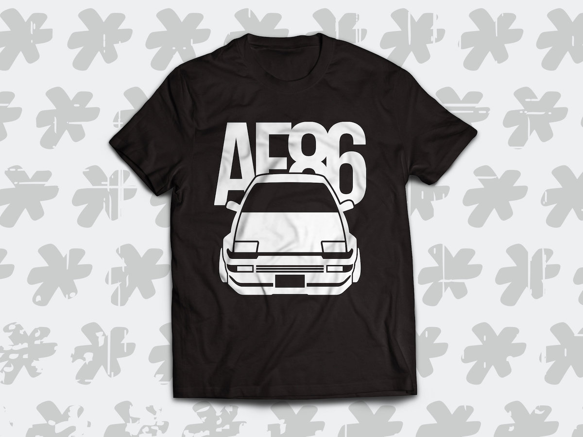 Touay Ae86-T-Shirt. Perfektes Automobilgeschenk Für Corolla Trueno Hachiroku-Fans Und Liebhaber Von Initial-D Touay Ae86-T-Shirt. Perfektes Automobilgeschenk Für Corolla Trueno Hachiroku-Fans Und Liebhaber Von Initial-D von SickTshirts