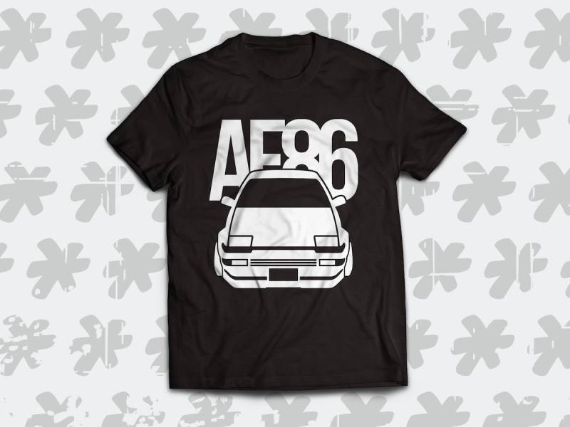 Touay Ae86-T-Shirt. Perfektes Automobilgeschenk Für Corolla Trueno Hachiroku-Fans Und Liebhaber Von Initial-D Touay Ae86-T-Shirt. Perfektes Automobilgeschenk Für Corolla Trueno Hachiroku-Fans Und Liebhaber Von Initial-D von SickTshirts