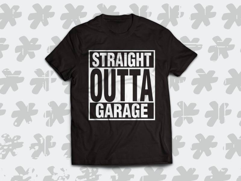 straight Outta Garagen-Shirt Für Alle Liebhaber Von Umgebauten Autos. Perfektes Automobil-Geschenk straight Outta Garagen-Shirt Für Alle Liebhaber Von Umgebauten Autos. Perfektes Automobil-Geschenk von SickTshirts