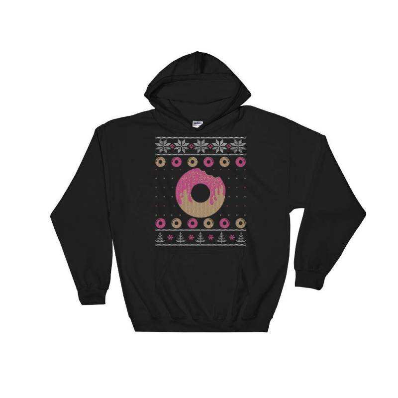 Donut Ugly Weihnachtspullover Style Kapuzenpullover von SickofworkDesigns