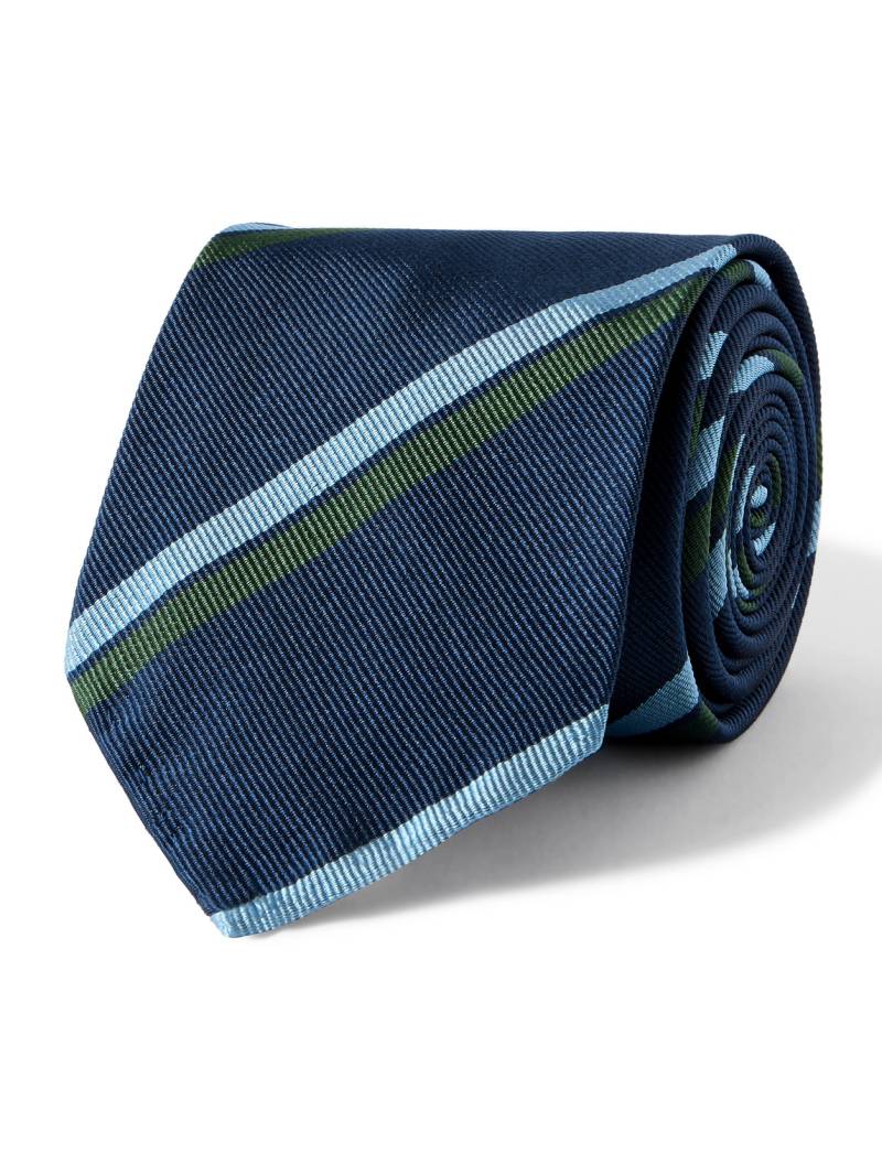 Sid Mashburn - 8cm Striped Silk-Twill Tie - Men - Blue von Sid Mashburn